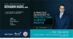 Desktop Screenshot of benjaminnadig.com