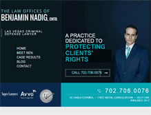 Tablet Screenshot of benjaminnadig.com